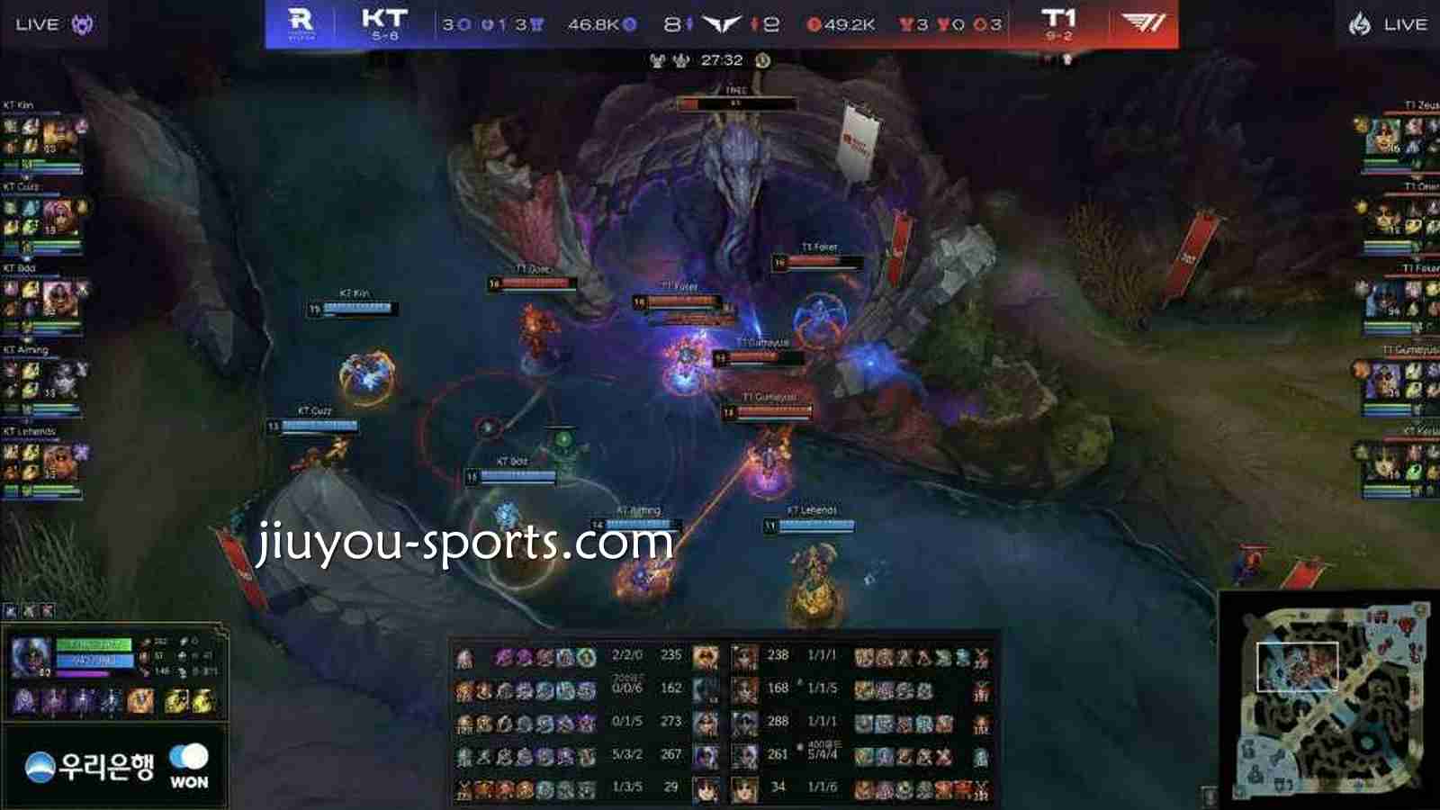 九游娱乐《英雄联盟》T1VSKT赛前预测：LCK盘口走势怎么看？