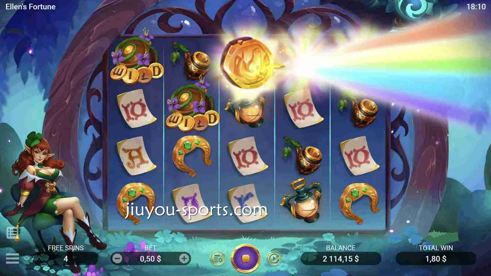 九游娱乐 | 《艾伦的财富》免费旋转模式