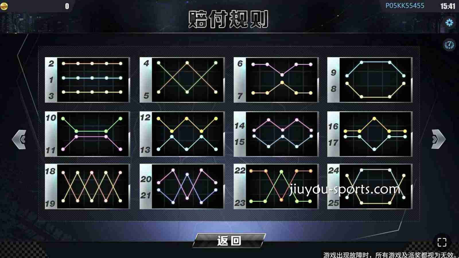 九游娱乐 | 《逍遥骑士》老虎机赔付线规则